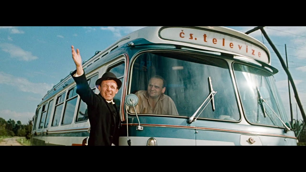 Autobusy Škoda 706 RTO vo filme Starci na chmelu (1964)