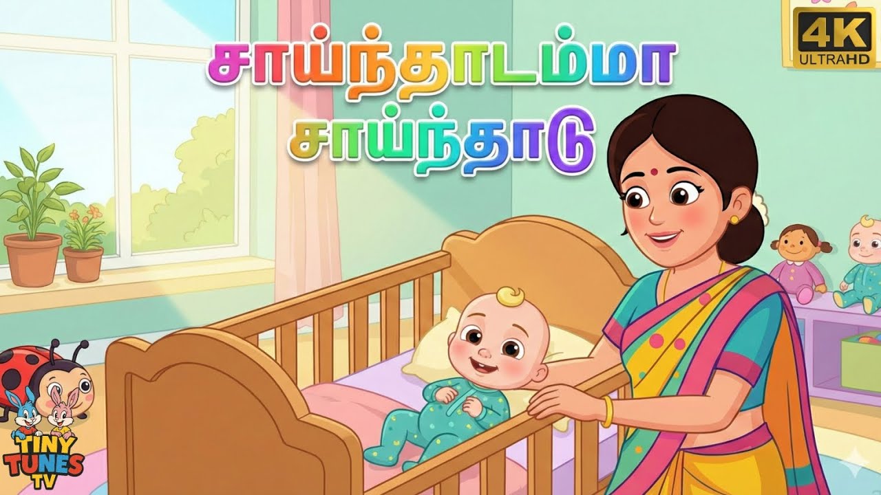சாய்ந்தாடம்மா சாய்ந்தாடு | Sainthadamma Song | Tamil Kids Songs | Tiny Tunes TV