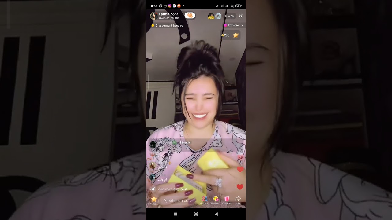 لفعة حبيبة ولا عندها جيش الله يبارك قولولها تقلدلكم ام وليد 😂😂😂😂 جزء 2