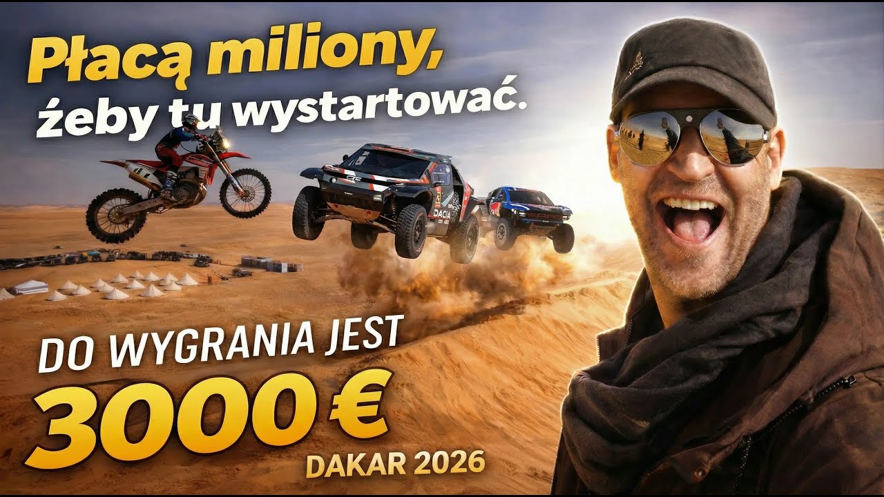 Dakar niszczy nawet najlepszych kierowców. Dlaczego oni to robią? Jestem w środku.