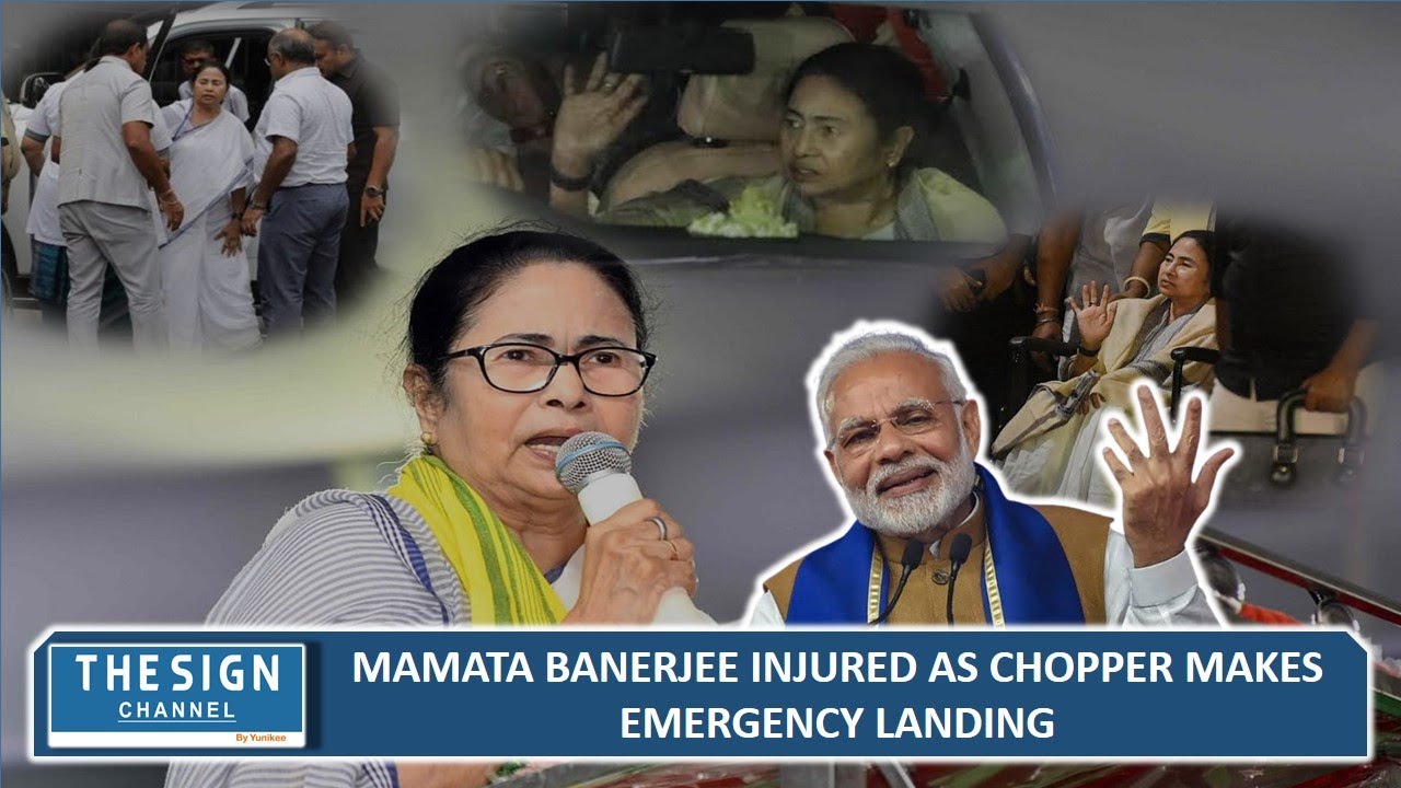 Mamata Banerjee injured as chopper makes emergency landing