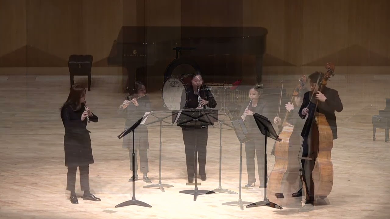 [뮤직노마드] 이일주(Iljoo Lee) - 풍류 (PUNGNYU for Flute, Clarinet, and Double bass) (2022 초연)
