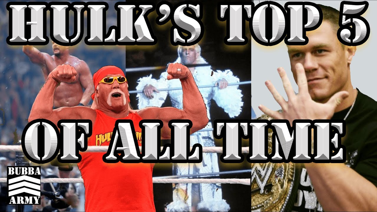 Hulk Hogan Names His Top 5 Wrestlers Of All Time!
