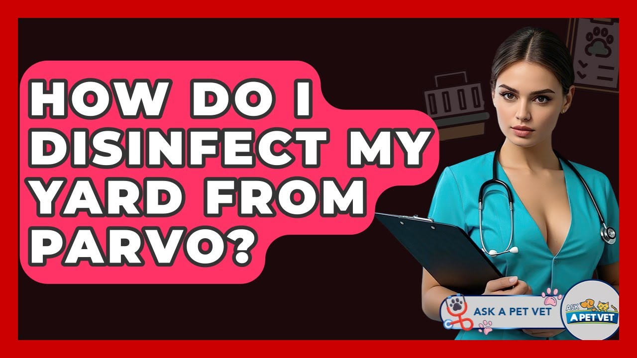 How Do I Disinfect My Yard From Parvo? - Ask A Pet Vet