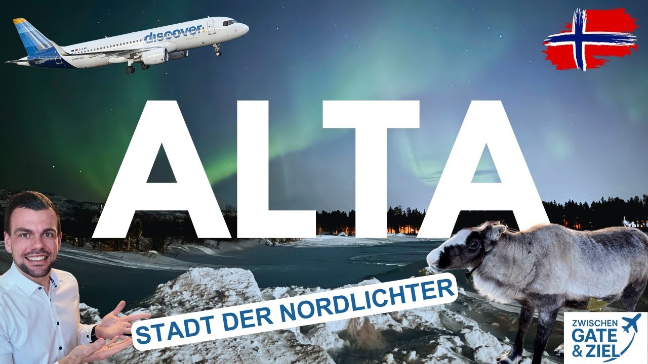 Nordlichter in Norwegen 🇳🇴 | Polarlichter, Aktivitäten und Landschaften in Alta | Vlog