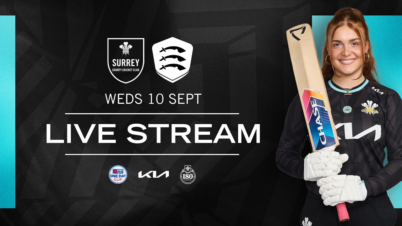 ⚪ LIVE - Surrey v Essex (Women's Metro Bank One Day Cup)