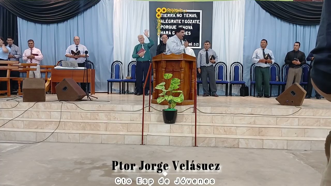 Pred. Ptor Jorge - ICCE - B° S. Antonio (Charata Chaco) - Culto especial de Jovenes (2da Noche)🎶