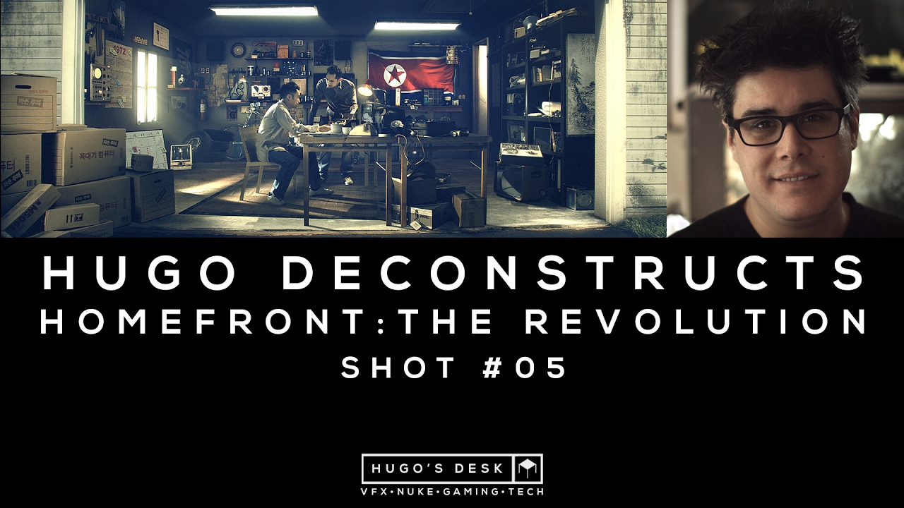Hugo Deconstructs | Homefront: The Revolution | Garage Shot | Nuke Compositing Tutorial | 4K