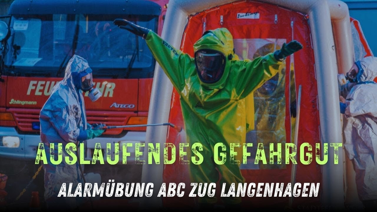 Alarmübung ABC Zug Langenhagen |  Ortsfeuerwehr Godshorn