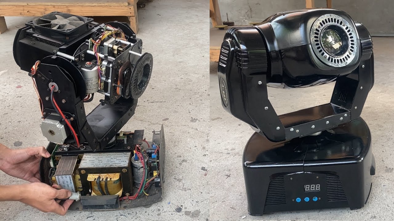 Restoration stage light - Complete restoration project in 1 day