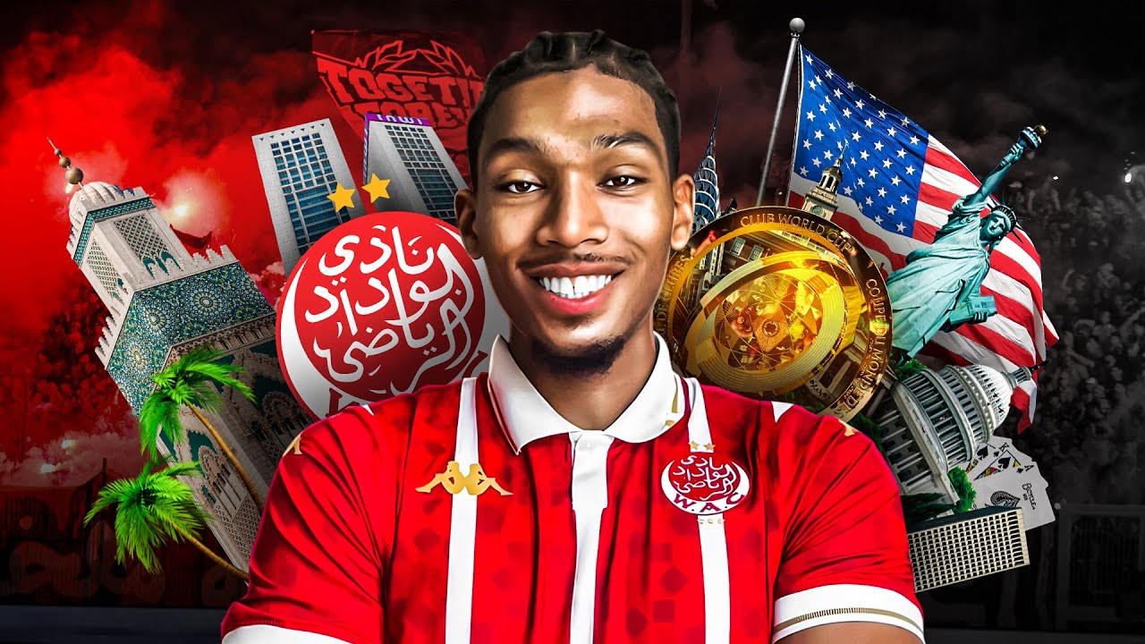 EN IMMERSION AVEC LE WYDAD CASABLANCA 🔴⚪️: les meilleurs supporters au monde 😱🇲🇦