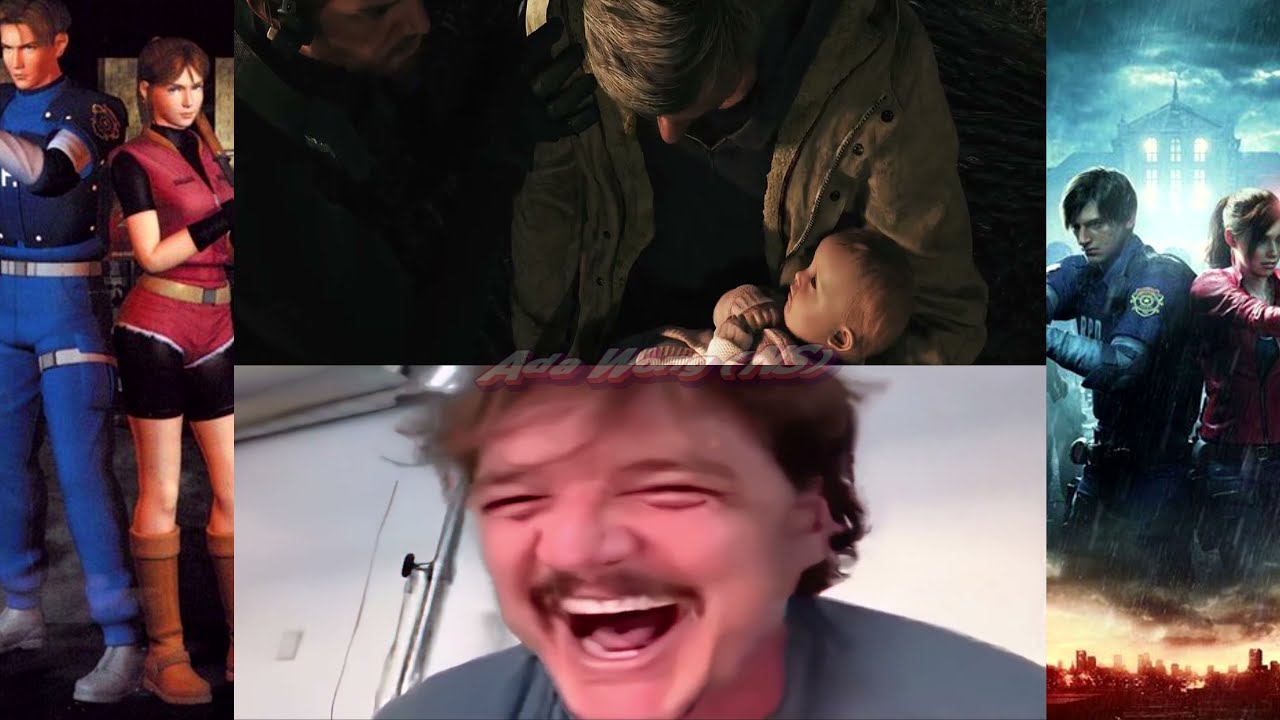 Pedro Pascal Crying Meme -  [Resident evil] #Shorts