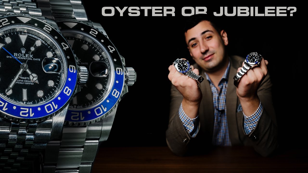 Стоит ли покупать часы Rolex GMT Master II с браслетом Oyster или Jubilee? | ROLEX 116710 против ...
