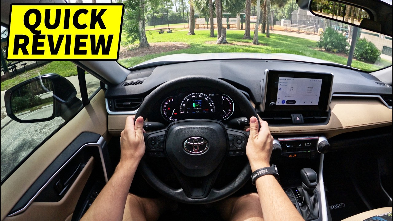 2025 Toyota Rav4 LE (GAS) - Quick Review of Toyota's least expensive RAV4 Crossover