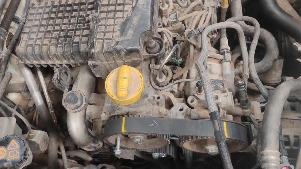 Renault Duster Engine timing mark || 1.5 DCi k9k Engine