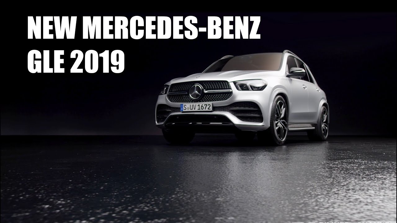 NEW GLE 2019. Mercedes GLE 2019. Paris.