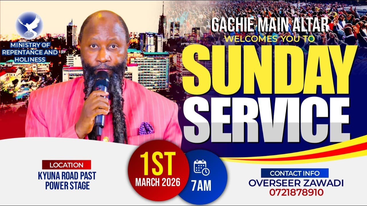 GACHIE MAIN ALTAR SUNDAY SERVICE 1/03/2026