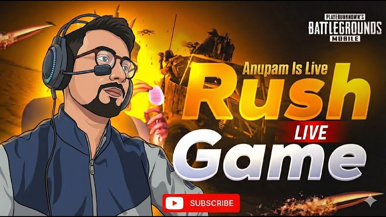 BGMI LIVE : The Noob Rusher 😹😎 Andha rush aur 0 IQ Gameplay tha hai aur rhega 🥺 chalo kill dene bc !