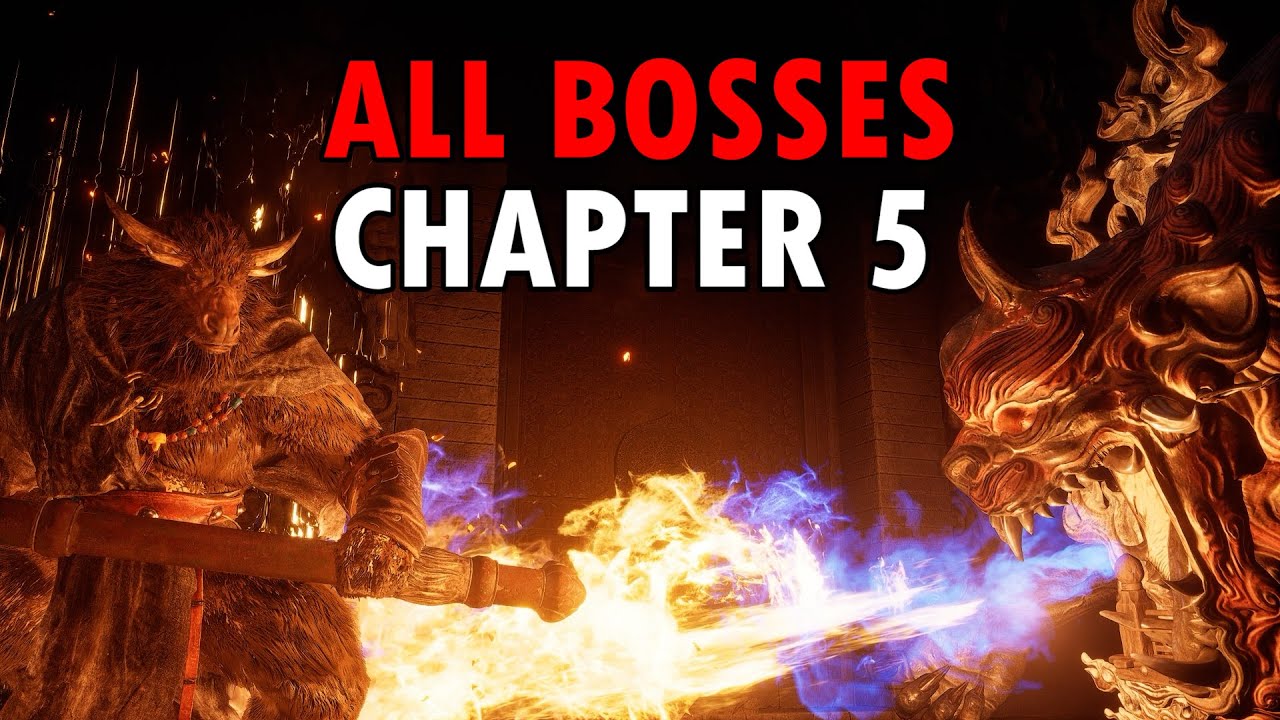 Black Myth Wukong Chapter 5 - ALL BOSSES LOCATIONS