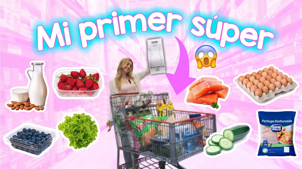 HACIENDO EL S&Uacute;PER EN MI NUEVA CASA🛒🏡 - Evelyn Rangel