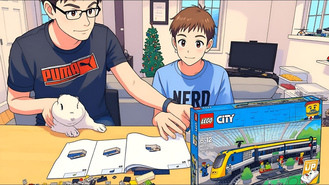 LEGO Passenger Train 60197 | A Fun Family LEGO Build