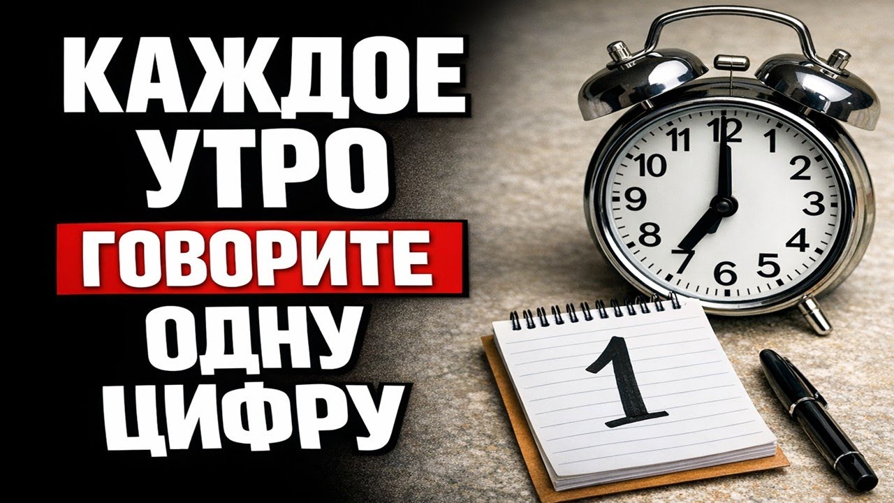 Говорите одну цифру каждое утро и смотрите, как меняется доход и денежные приметы в жизни