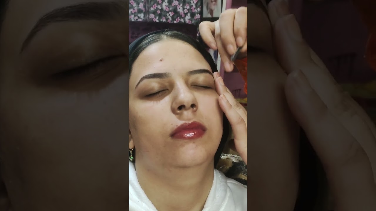 إزالة شعر الوجه بدون ألم ورسم حواجب بالحنه 2026