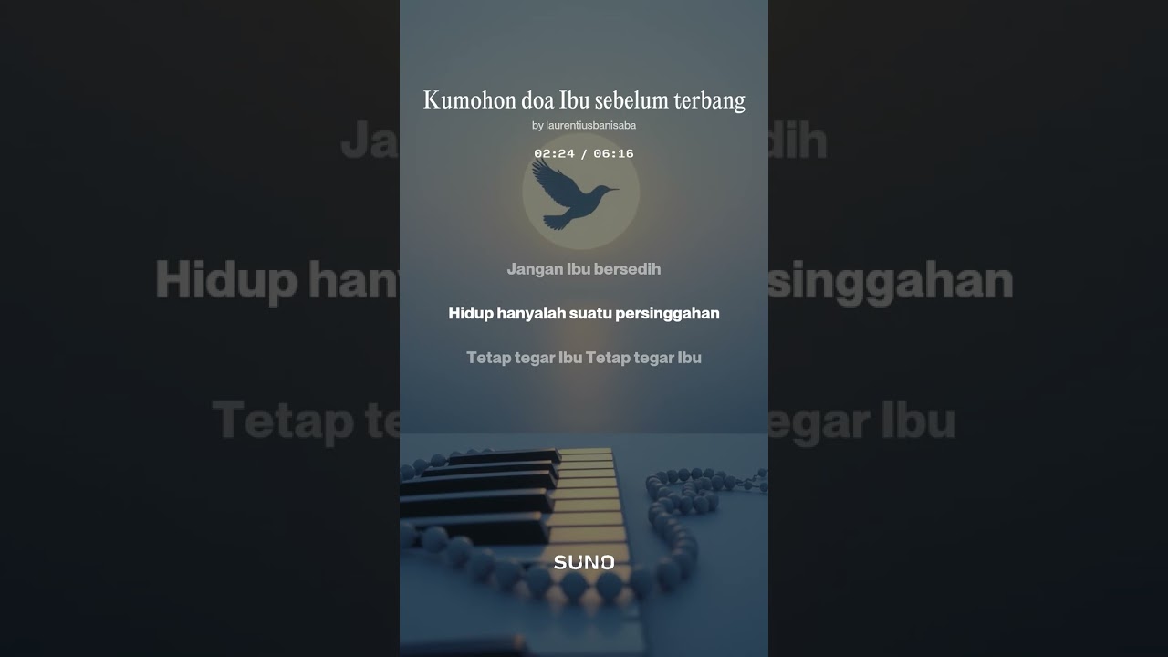 Kumohon doa Ibu sebelum terbang (Classical)