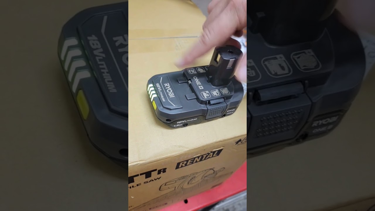 Charging a ryobi battery with just your hand?