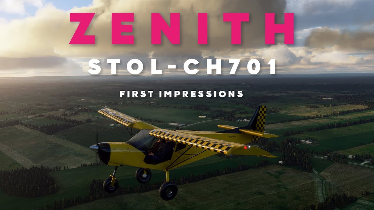 FS2020 SimWorks Studios Zenith STOL-CH701 Addon first impressions. Great bush aircraft for MSFS!