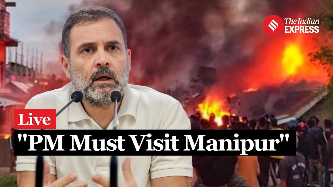 Congress Leader Rahul Gandhi Speaks Out After Manipur Visit; Requests PM To Visit Manipur