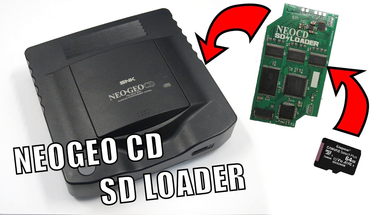 Instalando el NeoCD SD loader en una Neo Geo CD