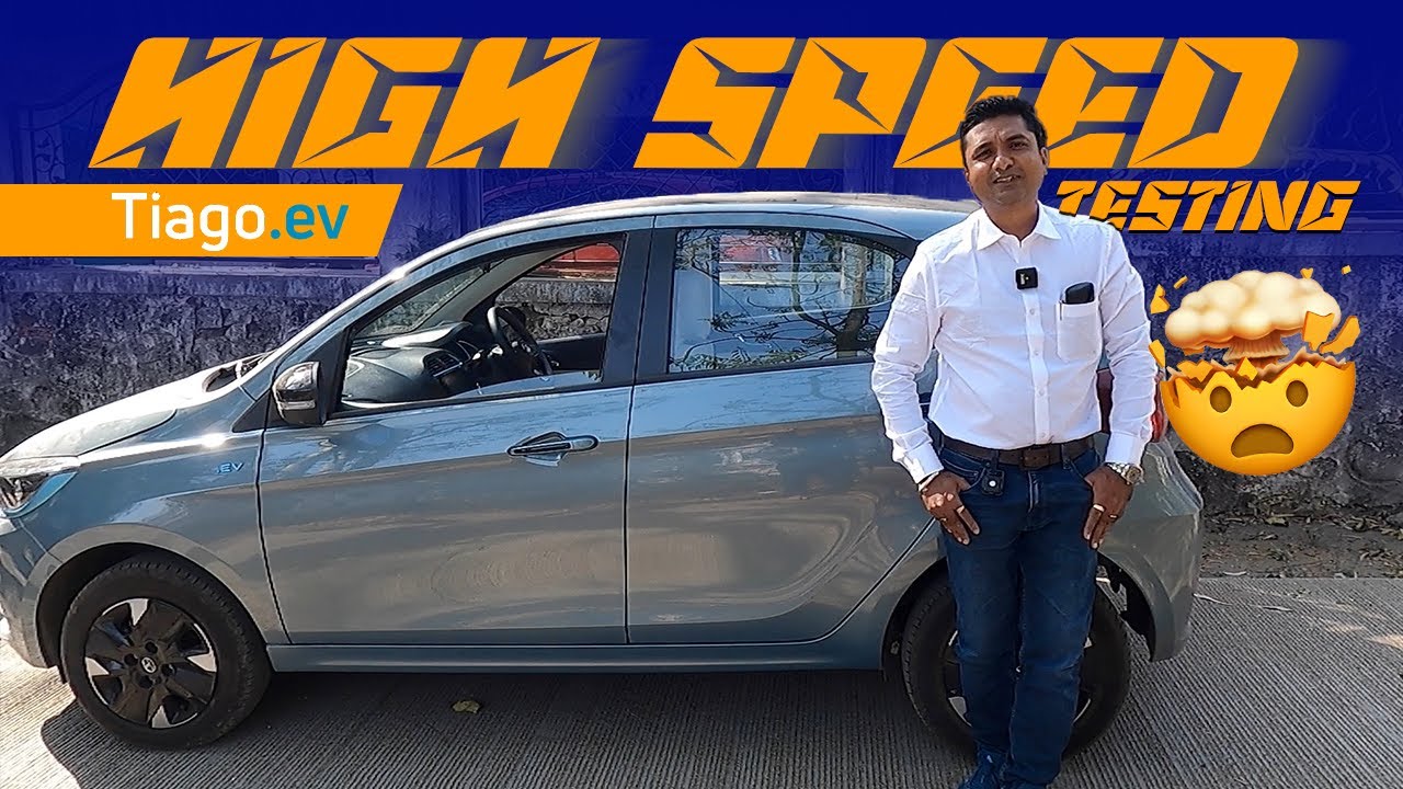 Tata Tiago.ev - High Speed Drive & Test | हिंदी with Subtitles