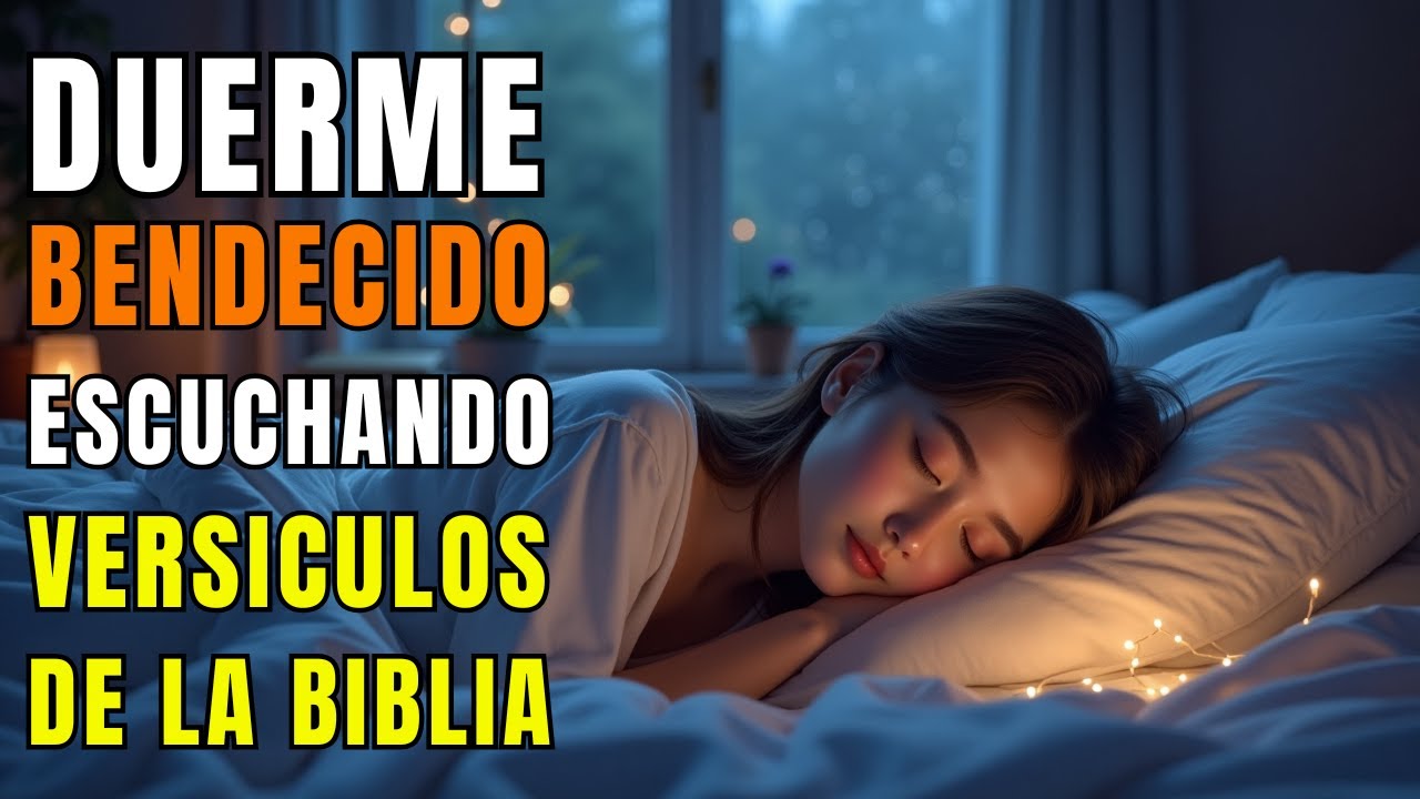 Salmos y Versículos Bíblicos Para Dormir Bendecido | Biblia Hablada | Duerme Con La Palabra de Dios