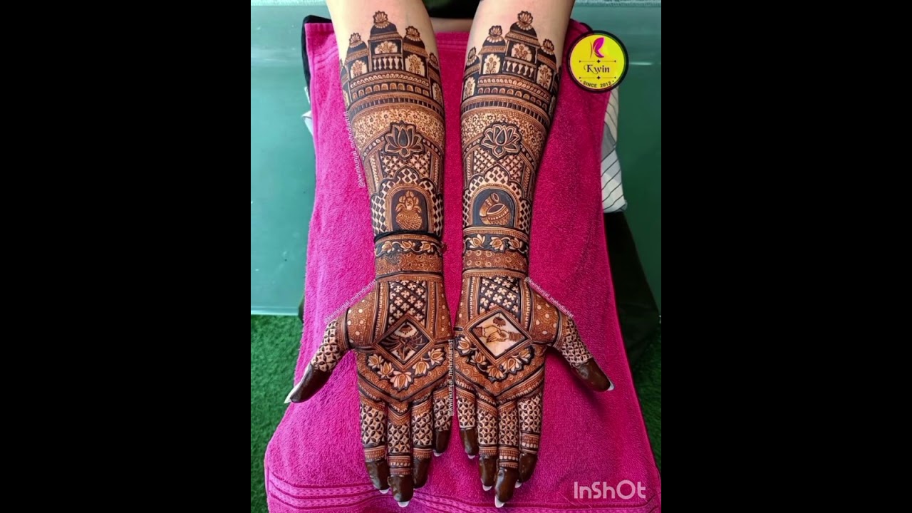 || Mehndi Designs For Bride || #mehndiartist #art 