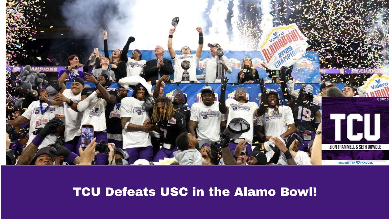 TCU Wins the Alamo Bowl: Frogs Pull off a Great Comeback