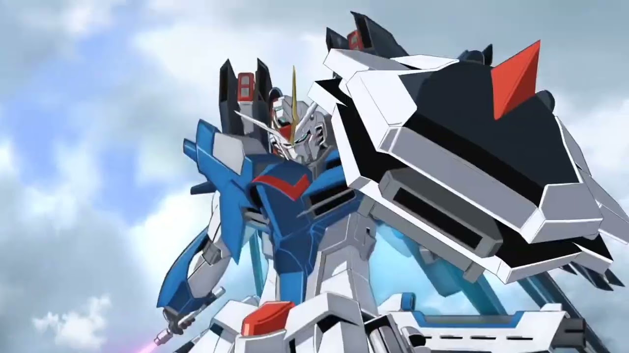 Immortal Justice and Rising Freedom. Kira and Shinn working together #gundam #gundamseedfreedom