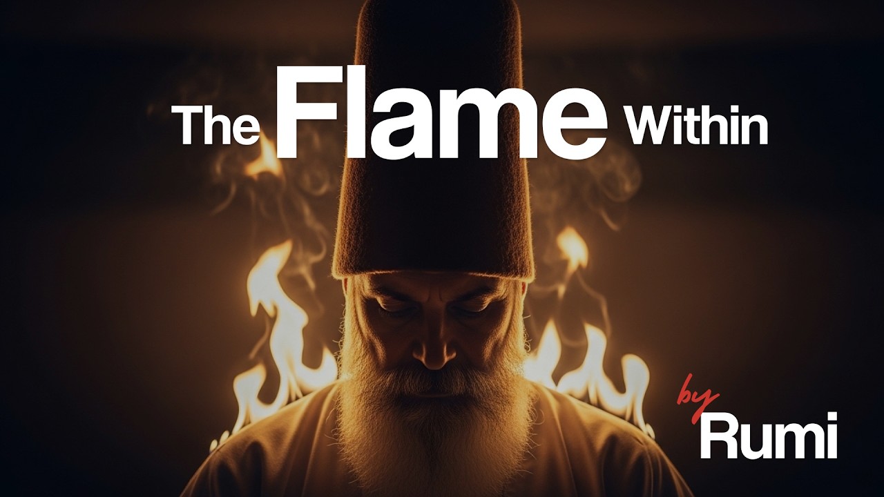 Rumi &ndash; The Flame Within | A Poem That Awakens Every Heart