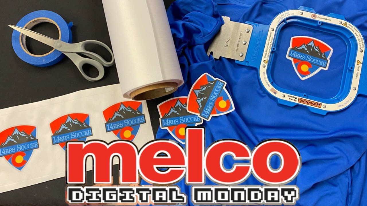Dye Sublimate Twill and Embroider on a Jersey Epson Dye Sub and EMT16X
