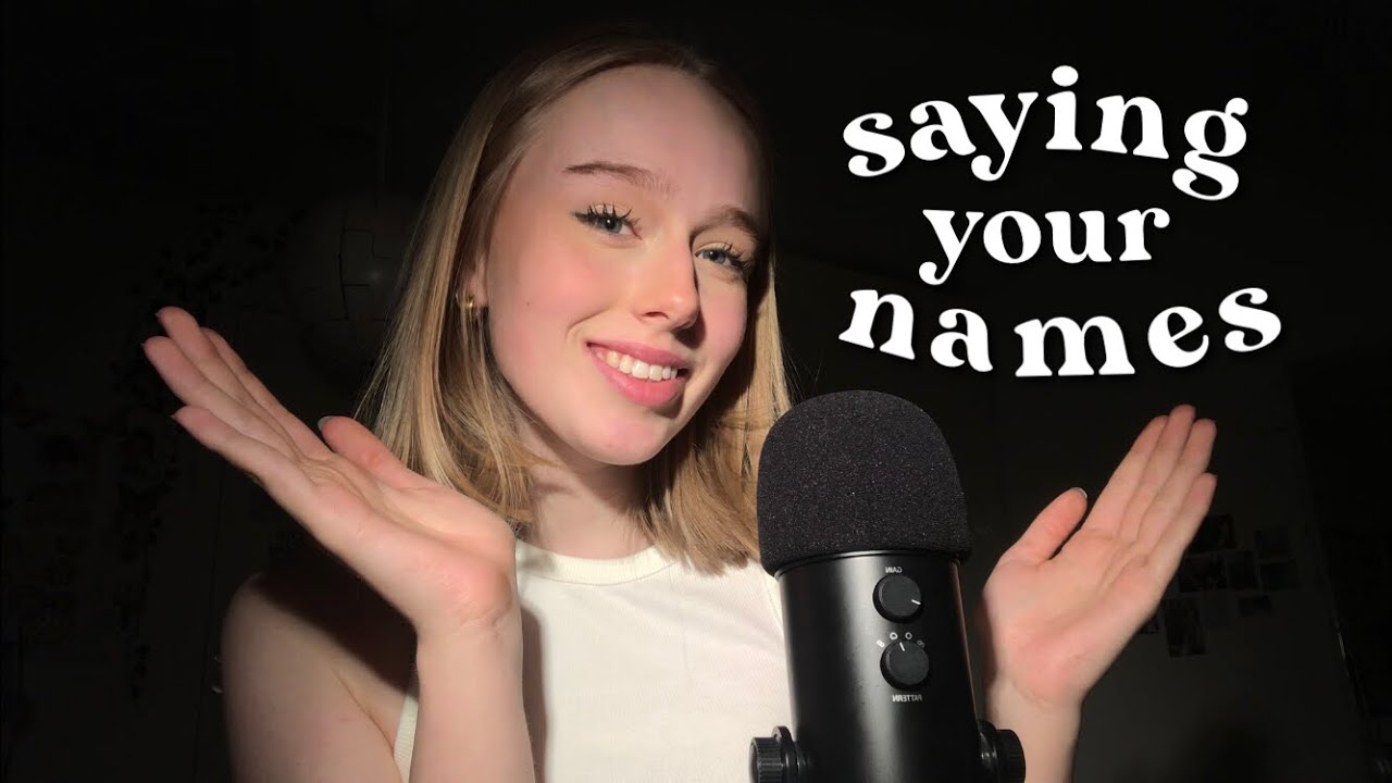 ASMR saying my subscribers names | 30k special !!! 🌈