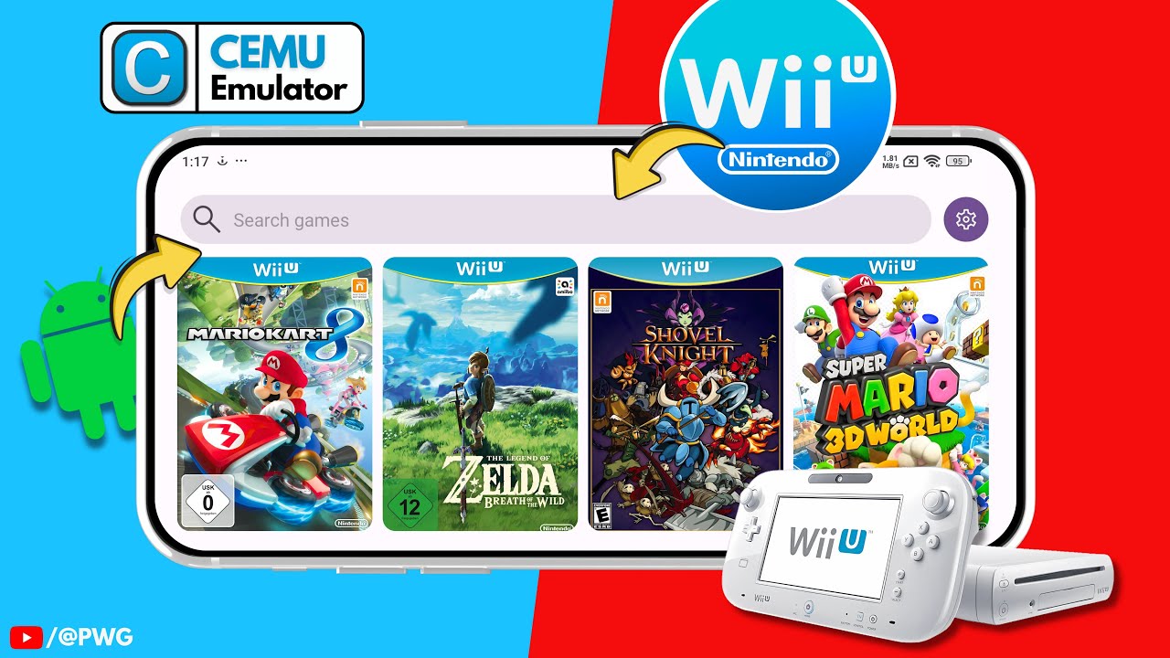 How To Setup CEMU Emulator on Android | Nintendo Wii U Emulator