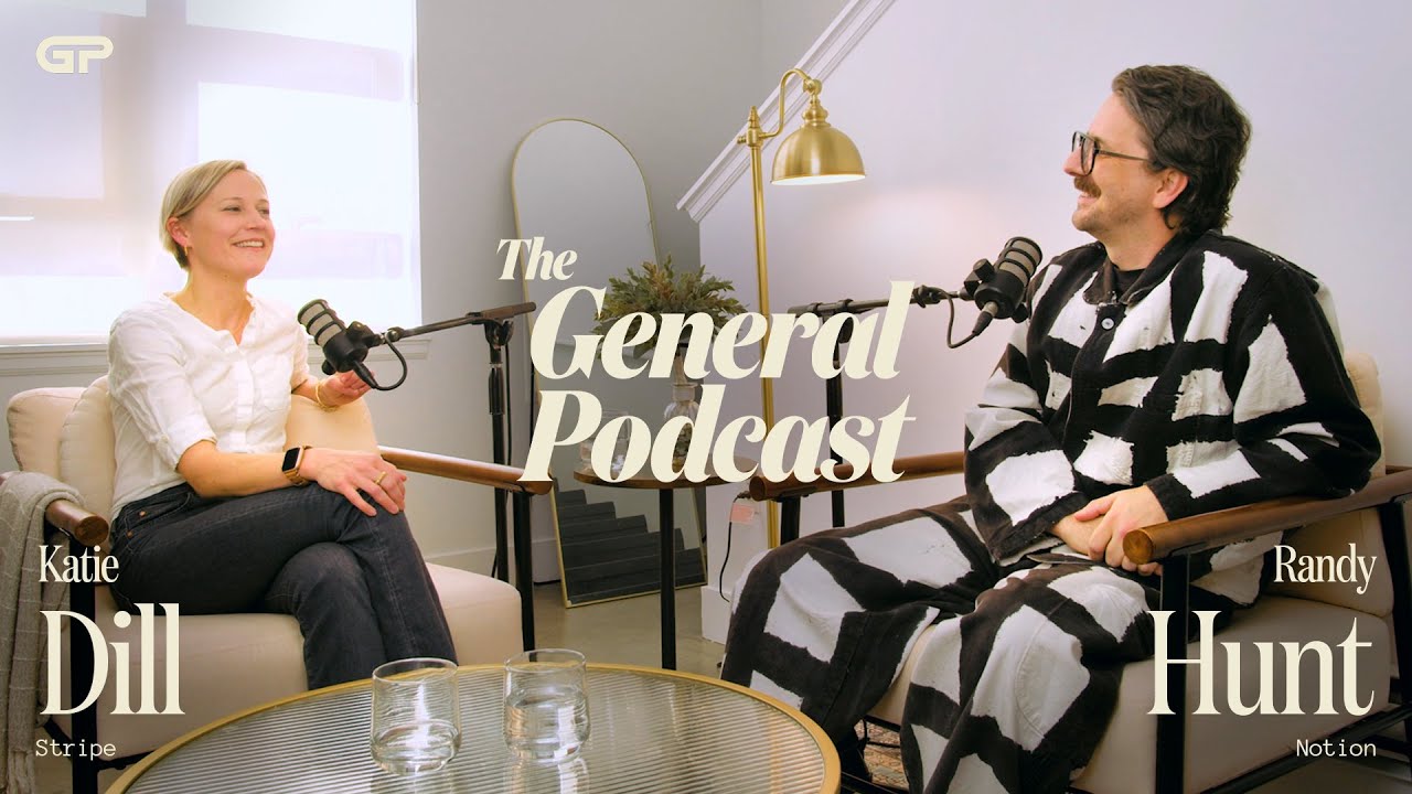 On Design Leadership with Katie Dill (Stripe) & Randy Hunt (Notion)