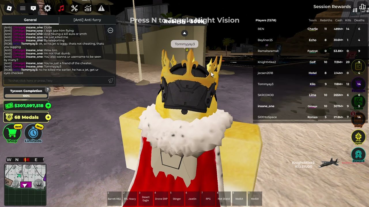 Exposing a roblox cheater