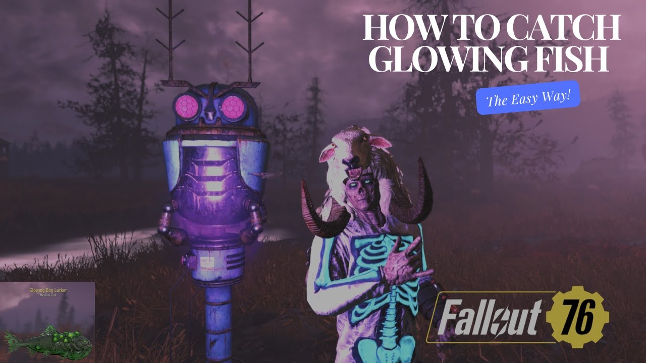 Хватит рыбачить неправильно в Fallout 76 — самый простой способ поймать светящуюся рыбу!