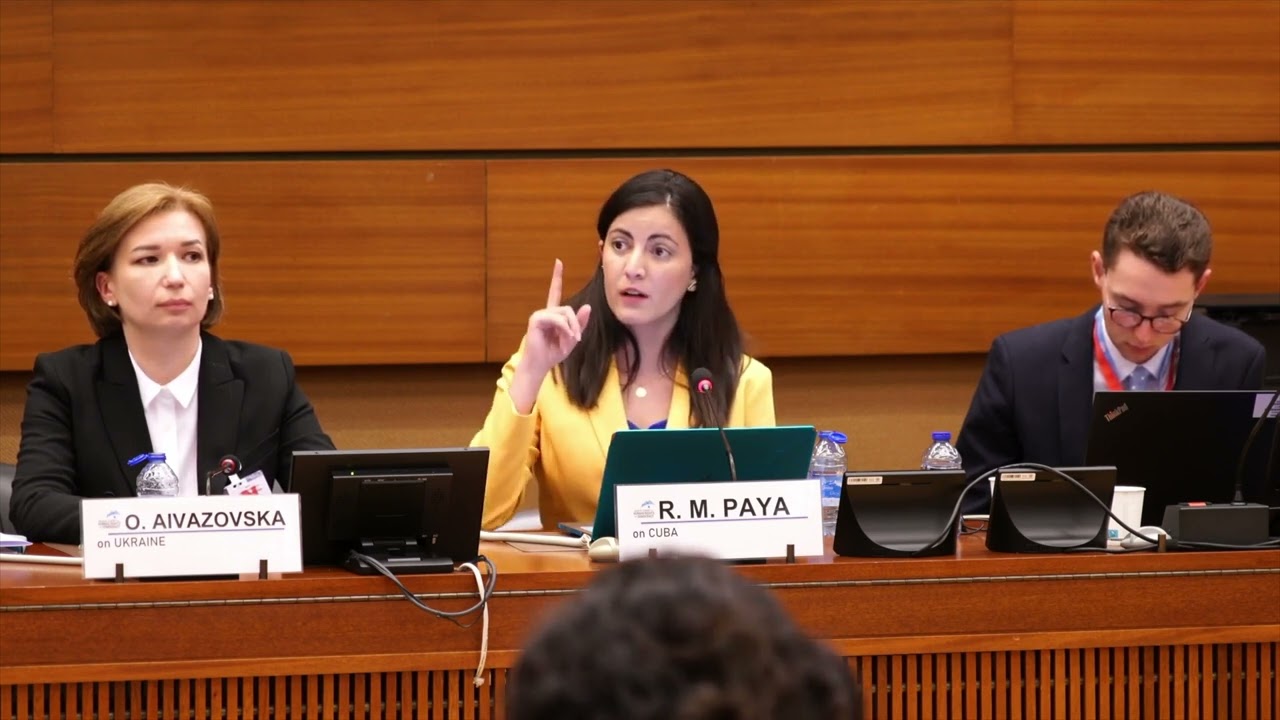 Rosa Mar&iacute;a Pay&aacute; on Human Rights in Cuba &mdash; United Nations Opening, 2022 Geneva Summit