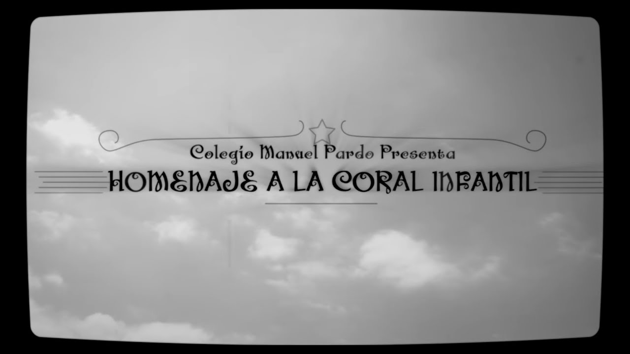 Coral Infantil del Colegio Manuel Pardo de Chiclayo.