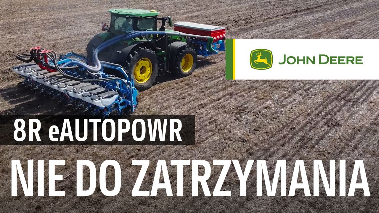 JOHN DEERE eAutoPowr w akcji: Komfort i moc na polu