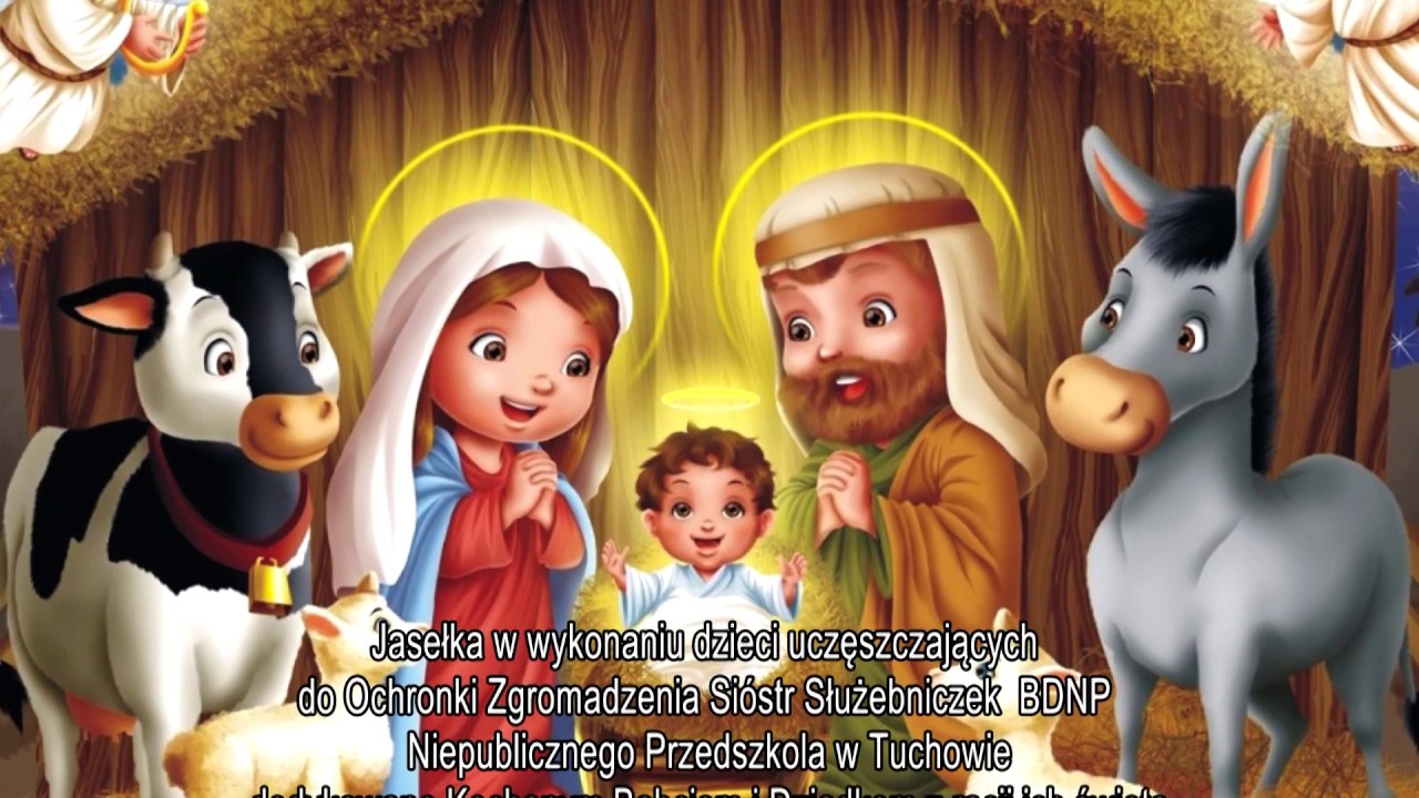 Jasełka w wykonaniu dzieci z ochronki   w Tuchowie