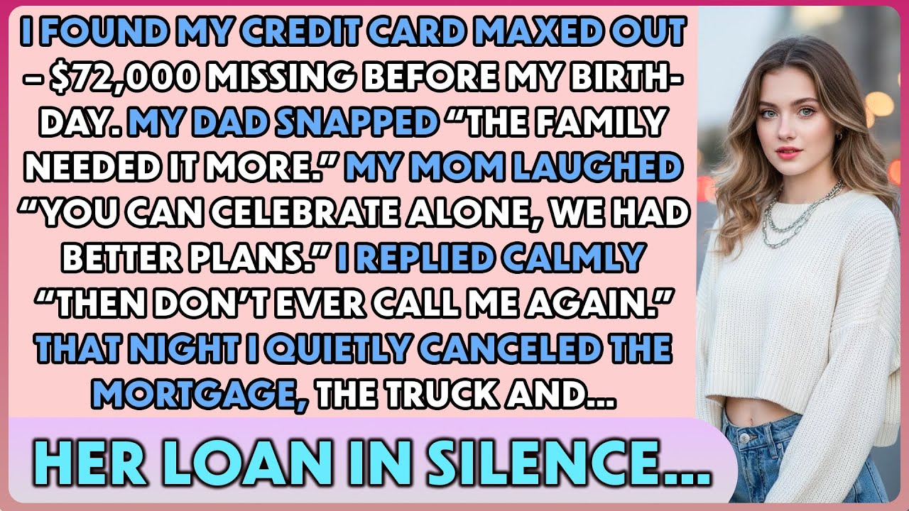 I Found My Credit Card Burned Out&mdash;$78,000 Missing Before My Birthday, 