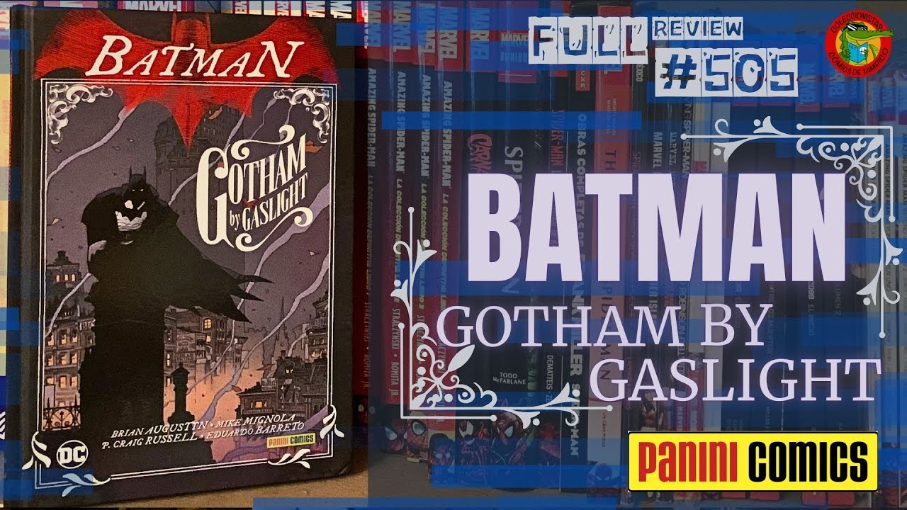 BATMAN GOTHAM BY GASLIGHT DC Vintage PANINI México   Full review #505